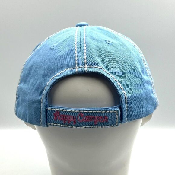 KBETHOS Vintage Distressed 'Happy Campers'  Hat - Picture 5 of 8